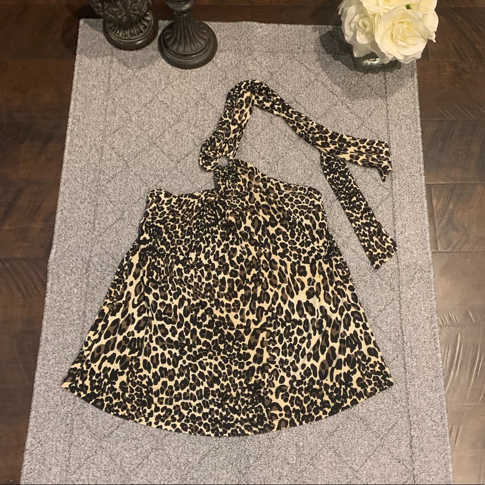 Leopard halter